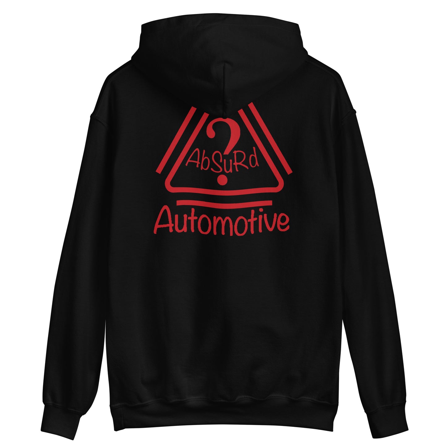 Absurd Automotive Red Logo Hoodie
